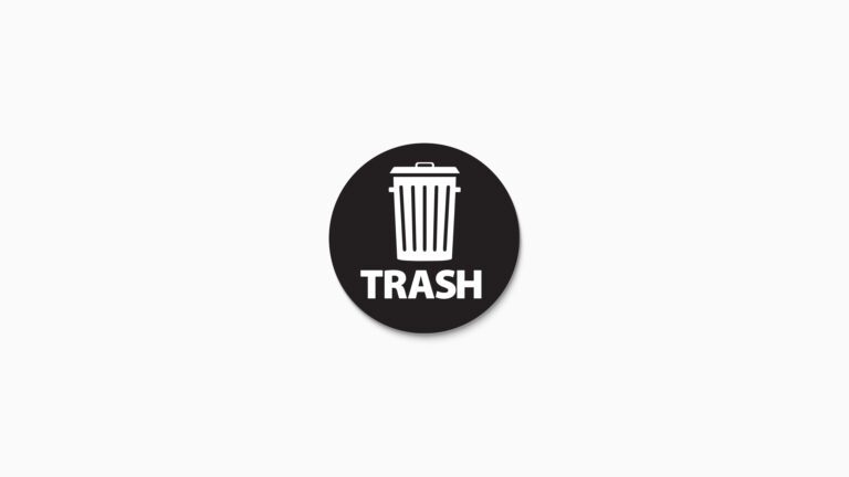 Act 148 Trash Sticker