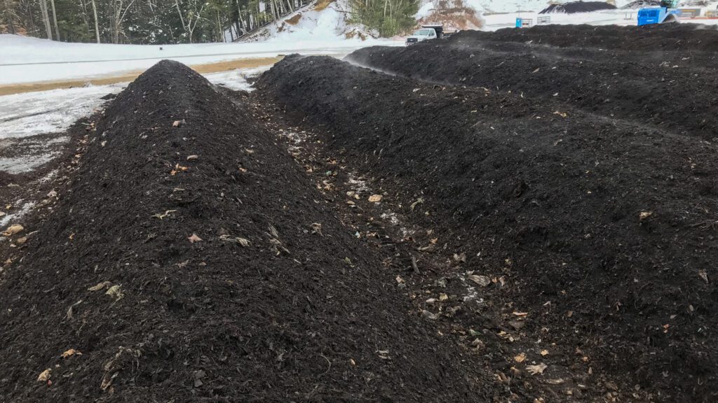 Compost curing in windrows