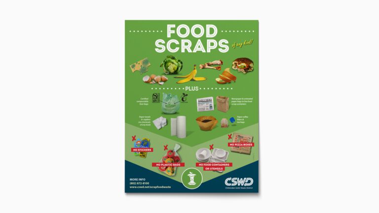 CSWD Food Scraps Poster