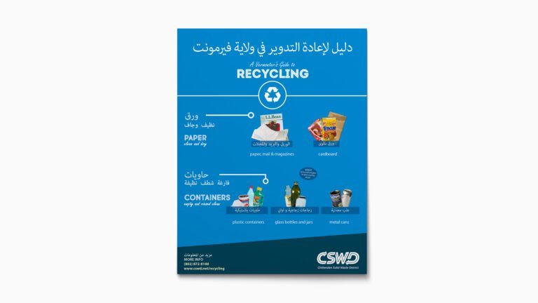 Recycle Poster Arabic