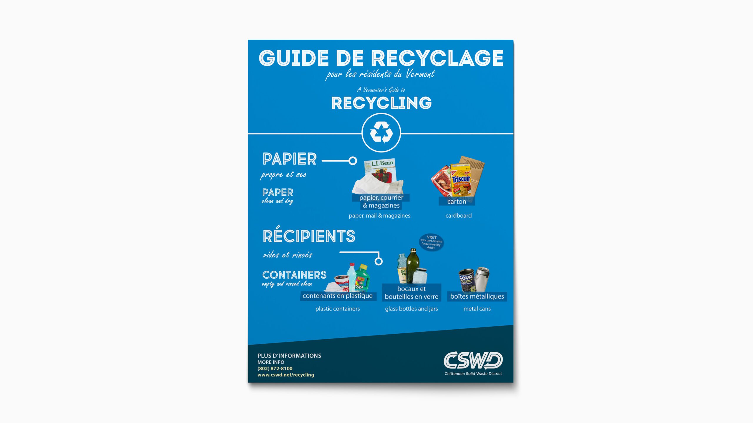 Recycle Poster French